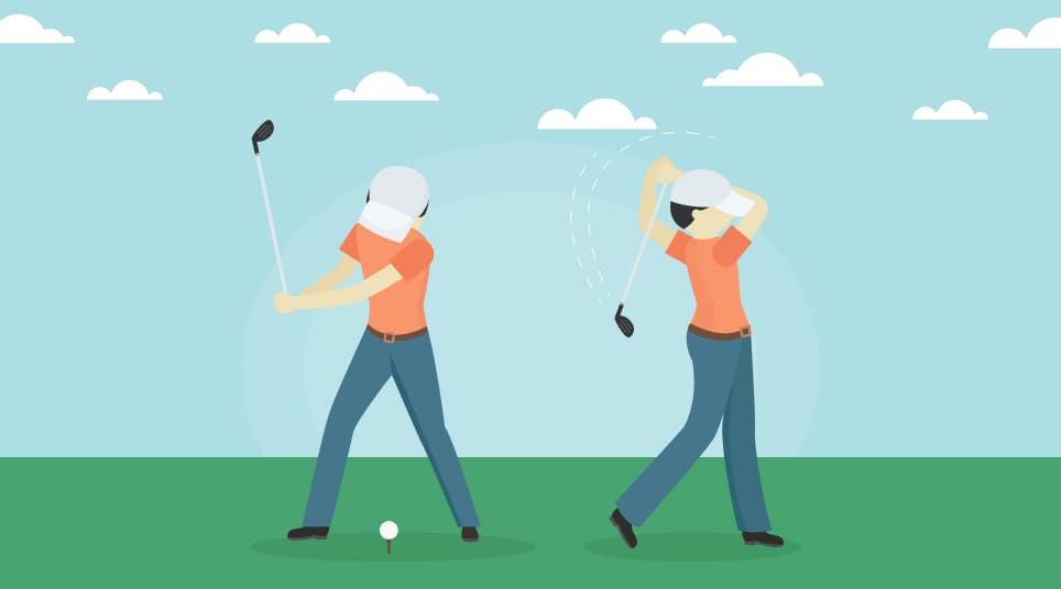 améliorer son swing au golf tout en faisant du bien à son dos